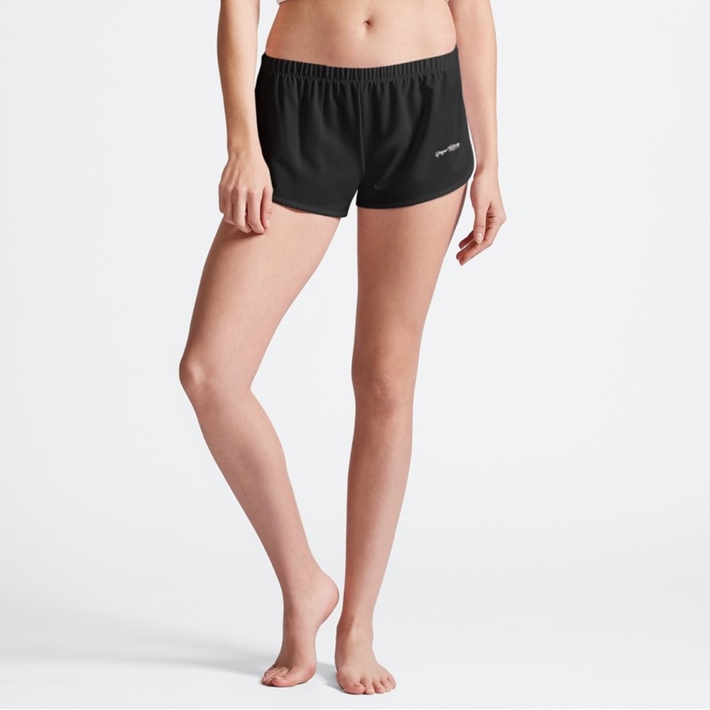 Kick It Retro Classic Run Shorts Yoga Bitch NWT